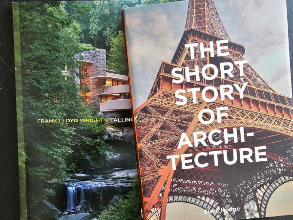 some books I bought at the fallingwater gift shop